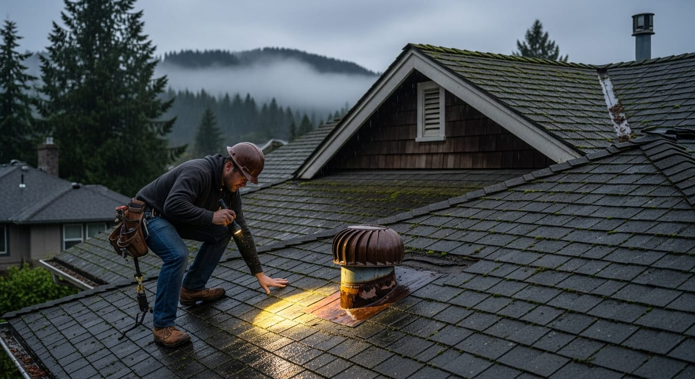 How to Find and Fix a Roof Leak