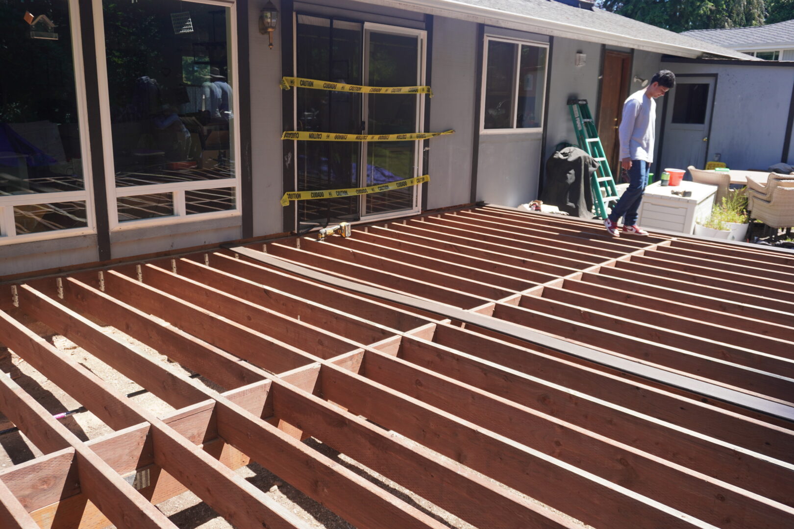 Waterproof Composite Decks Photo Gallery project in the Seattle area by K Single Corp, photo 10 of 23